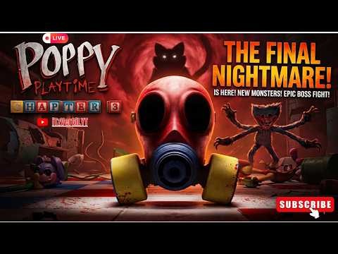 CATNAP IS NIGHTMARE FUEL! 🐱💤 | Poppy Playtime Chapter 3 (First Time Playing)