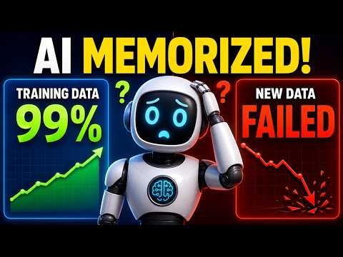 Why AI Fails on New Data — Overfitting Explained Simply
