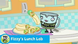 FIZZY’S LUNCH LAB | Food Camp: Turkey Breast Rainbow Wrap | PBS KIDS