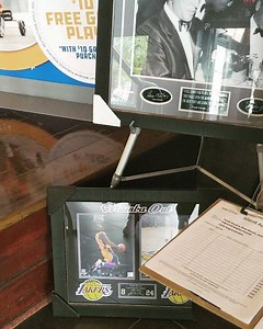 Have you seen our silent auction table? All items are guaranteed authentic by Charity Benefits Unlimited. Not only do you get an awesome piece of memorabilia for your home, but proceeds help us raise money for Make-A-Wish Orange County and the Inland Empire!! Weekly auctions end Tuesday at close of business! #makeawish #grantawish #sportsmemorabilia #charityauction #silentauction | Dave & Buster's | Facebook