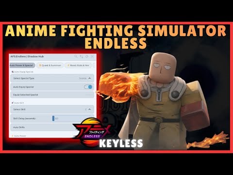 [🎁] Anime Fighting Simulator: Endless Script NO KEY