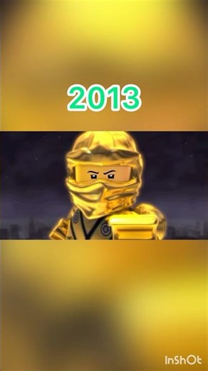 Lego Ninjago goldener Loyd 2022-2013 #legoninjago #ninjago #ninjagoedit #2022 #2013 #shorts