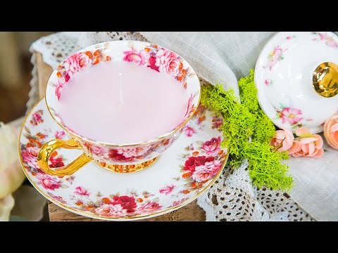 DIY Tea Cup Candles - Home & Family