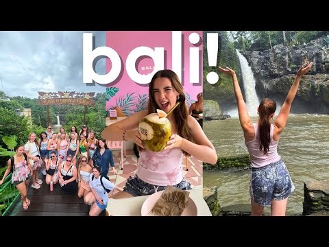 BALI VLOG! My first time hosting a girls trip