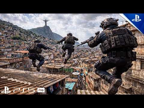 ESCAPING THE CITY FROM THE ROOFTOPS | ULTRA Realistic Graphics [4K 60FPS HDR] Call Of Duty