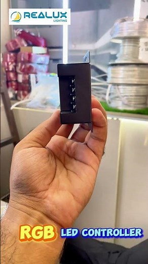 12V/24V RGB LED Strip Controller with Touch Remote Channel RGB LED Dimmer Controller