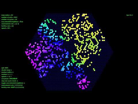 Hexagonal Game Of Life