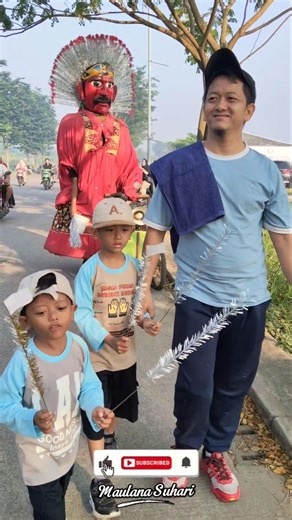 ONDEL ONDEL HUT JAKARTA #ondelondel #ondelondellucu #ondelondelbetawi #hutjakarta #shorts #ondel2