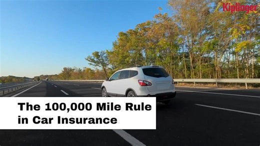 The 100,000 mile rule in car insurance