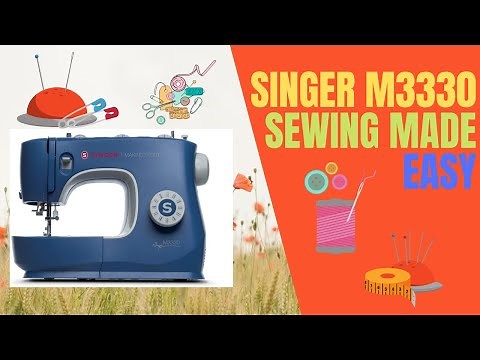 ✨Sewing Made Easy SINGER M3330 Making The Cut Sewing Machine with 97 Stitch Applications