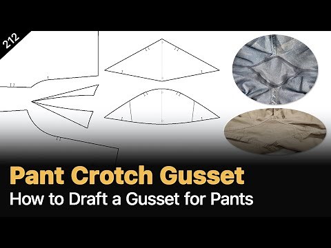 Mastering the Pant Crotch Gusset: Design vs. Function in Pattern Making