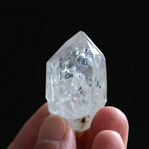 1 Moving Bubble, Raw Enhydro Crystal Point ,natural Diamond 1326 - Etsy Canada