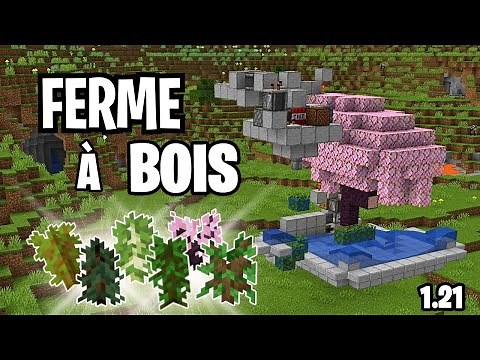 The Automatic Wood Farm 1.21.10 Minecraft Java