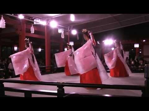 神楽 豊栄舞 生田神社秋祭 生田雅楽会
