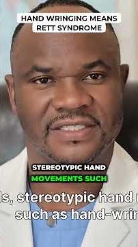 Hand Wringing Means Rett Syndrome