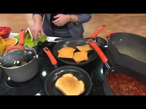 Rachael Ray Hard Anodized 12-Piece Cookware Set on QVC