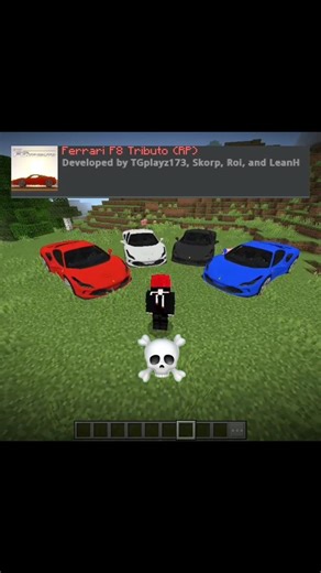 Minecraft Cars Mode Part 1 #shorts #minecraft #coolmods #anime #minecraftmemes