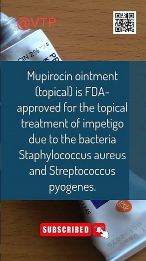 Mupirocin ointment uses #medicine