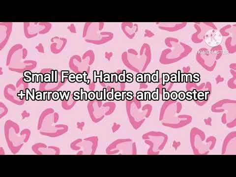 Small feet and hands subliminal🩷(check desc for more info)