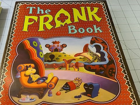 The psychedelic, surreal, and nightmarish landscapes of Jim Woodring's "The Frank Book"