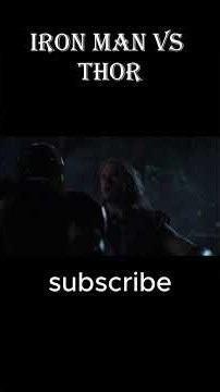 IRON MAN VS THOR 🔥 Most EPIC Fight Scene