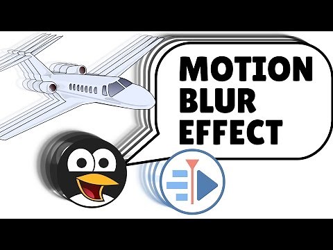 Kdenlive Video Motion Blur Effect Tutorial
