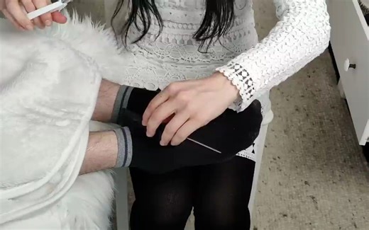 【助眠-Female组合】给袜子理发的扮演 - Socks Feet Hairdresser