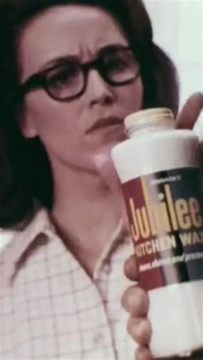Some folks think this a bizarre commercial, but something about it is also strangely adorable. 🤷‍♀️ Jubilee Kitchen Wax was originally introduced by S.C. Johnson in 1963, and was marketed as a revolutionary product that could clean and polish a variety of surfaces. The product was discontinued in the late 1980s, much to the disappointment of its loyal users. Its absence created a lasting nostalgia among those who had relied on it for their cleaning needs, so in response to this continued demand