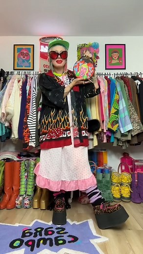 Getting my septum re pierced🥲 wish me luckk!!!! #fyp #grwm #ootd #styleinspo #fitcheck #maximalism #maximalist #vintagefashion #thriftedfashion #handpainted #platformshoes #gcdswear #ssense #piercersoftiktok #septumpiercing #fashiontiktok #mickeymouse kindlly follow my page thank you | Sara's Fashion