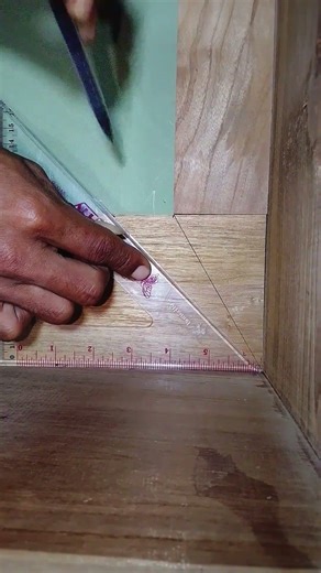a quick method for making 90 wood corner with perfect result, #woodworking #diy #creative