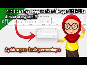HOW TO GIVE A PASSWORD TO AN EXCEL FILE