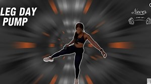 Leg & thigh toning dumbbell routine – home workout edition