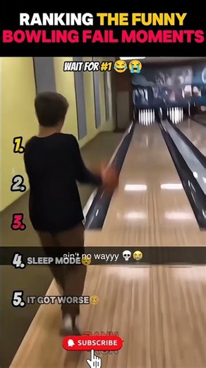 Ranking Funny Bowling Moments #shorts #funny #bowling