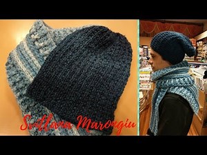 Knitting Tutorial - Men's Knitted Beanie - Sand Stitch