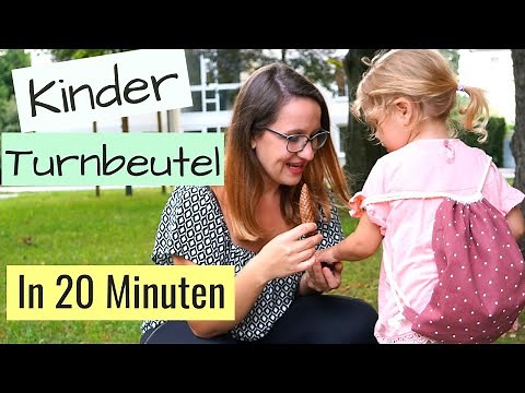 DIY Turnbeutel nähen - Nähanleitung OHNE Schnittmuster