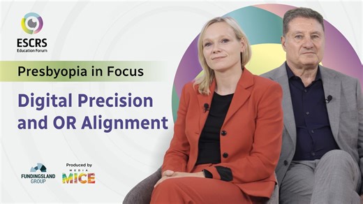 The future of presbyopia surgery is on screen. In the second episode of the IME video interview series on simultaneous vision IOLs, Drs. Francesco Carones and Andrea Janeková step into the digital OR to chat about how imaging, alignment systems and smarter digital workflows are improving outcomes with presbyopia-correcting IOLs. They share insights from the 2024 ESCRS Clinical Trends Survey and practical tips for bringing digital platforms into daily practice. Tune in to see how digital visualiz