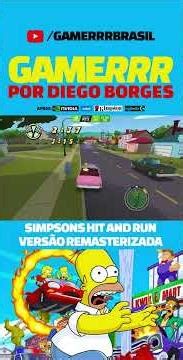🔴 O CLÁSSICO GTA DOS SIMPSONS GANHOU UMA VERSÃO EM HD FEITA POR FÃS #simpsons #gameplay