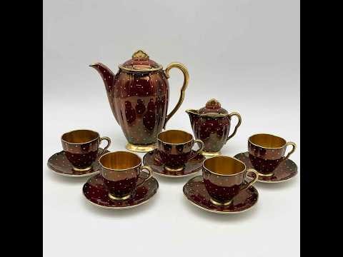 ビンテージ 推定1930-1950年代Carlton Ware Rouge Royaleイギリス [ Antique and Reuse Fynd] FYND-0003714 【Fynd 商品動画】