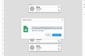 Figma好用插件 Google Sheet Sync
