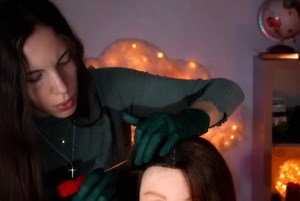 Rapunzel ASMR ‖ 放松ASMR头皮屑去除和头皮检查