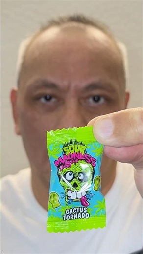 👂ASMR ARGO SOUR MADNESS SKULL SHOCK TROPICAL CACTUS TORNADO FLAVOR EATING SOUNDS👂#shorts #asmr
