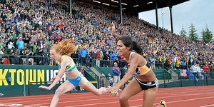 Watch: Four Times Diving Over the Finish Line Actually Worked