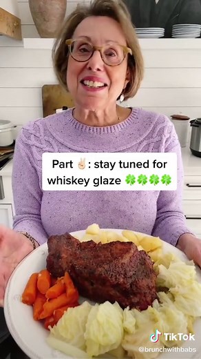 Instant Pot Beer Braised Corned Beef Recipe with Whiskey Mustard Glaze