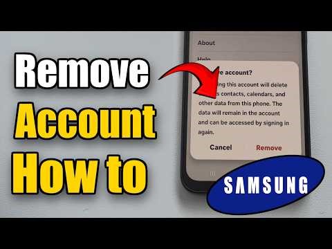How To Remove Samsung Account Without Password on Phone (Best Method)
