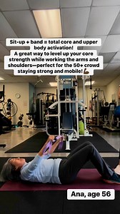 4.8K views · 42 reactions | Benefits: Strengthens core, shoulders, and upper backEnhances coordination and postureBuilds functional strength for everyday movementGreat for those looking to stay strong and independent. #CoreStrength #50PlusFitness #ActiveAging #ResistanceBandWorkout #WellnessWithJune #FunctionalFitness #StayStrongStayMobile | Trainer June | Facebook