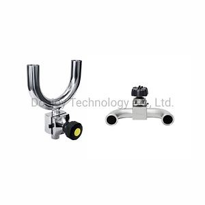 [Hot Item] 316L Manual U-Port Diaphragm 3 Way Pharceutical High Cleanliness Valve