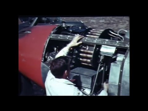 Cannons on Wings - Bell Aircraft corporation WWII Film - Building the P-39 Airacobra