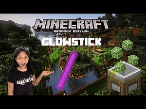 How To Make Glowsticks In Minecraft Bedrock Edition
