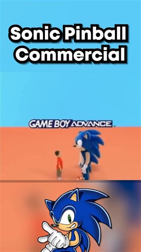 CakeHoarder Games 🍰 on Instagram: "Japanese Sonic Pinball commercial 🦔 #sonic #nintendo #gameboy"