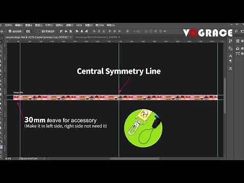 Lanyards templates applying turtorial